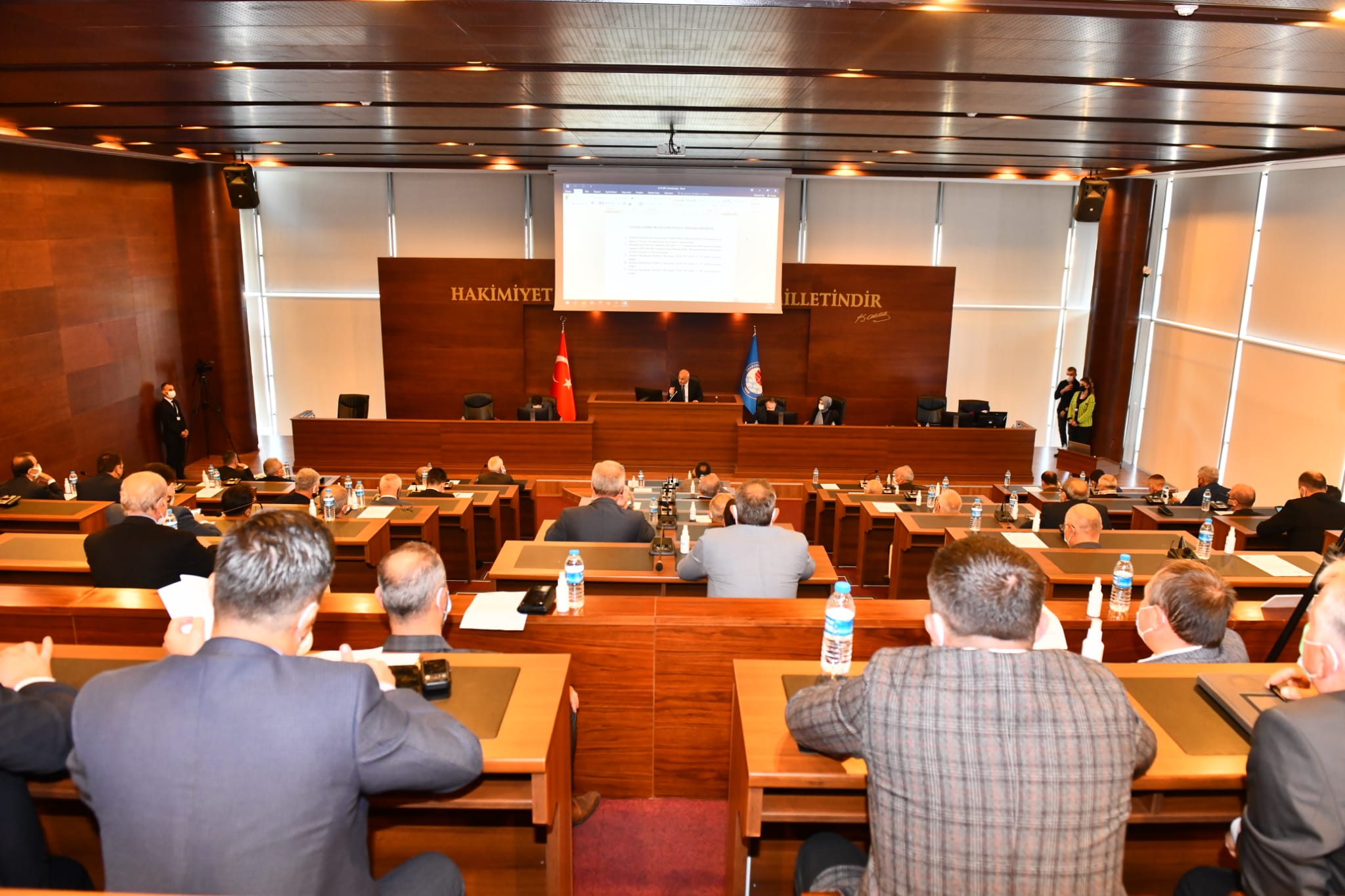 TRABZON BÜYÜKŞEHİR MECLİSİ EKİM AYI TOPLANTILARI DEVAM EDİYOR