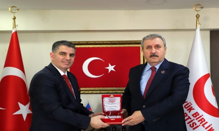 BBP PARTİSİ GENEL BAŞKANI MUSTAFA DESTİCİ’YE ZİYARET