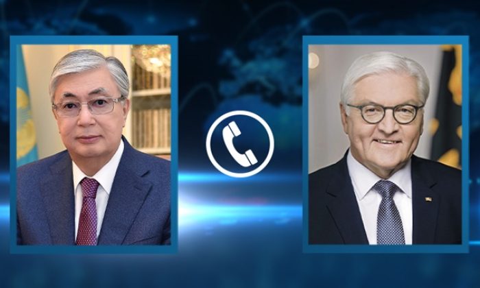 Мемлекет басшысы Қасым-Жомарт Тоқаев Германия Президенті Франк-Вальтер Штайнмайермен телефон арқылы сөйлесті