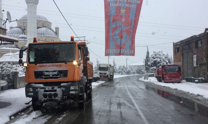 TRABZON BÜYÜKŞEHİR 24 SAAT TEYAKKUZDA