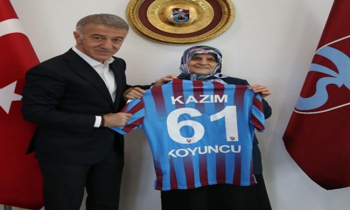 Kazım Koyuncu’nun ailesi kulübümüzü ziyaret etti