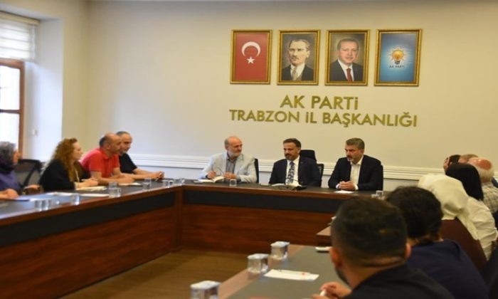 AK Parti Genel Merkez Siyasi ve Hukuki İşler Başkan Yardımcısı Yılmaztekin Trabzon İl, İlçe 3 kademe SHİB birim Başkanlarıyla istişare toplantısı yaptı