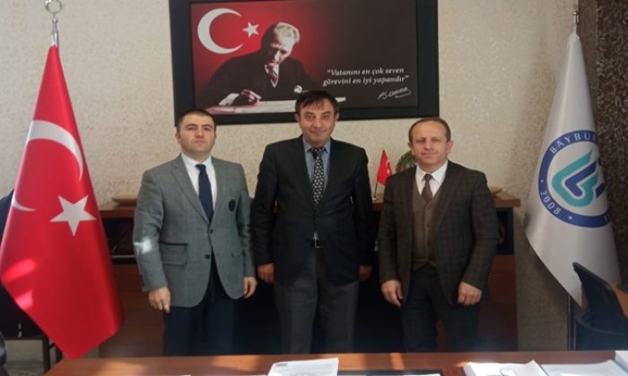 ÖMER EROĞLU `NDAN REKTÖR YARDIMCISI PROF. DR. MAHİR KADAKAL`A ZİYARET
