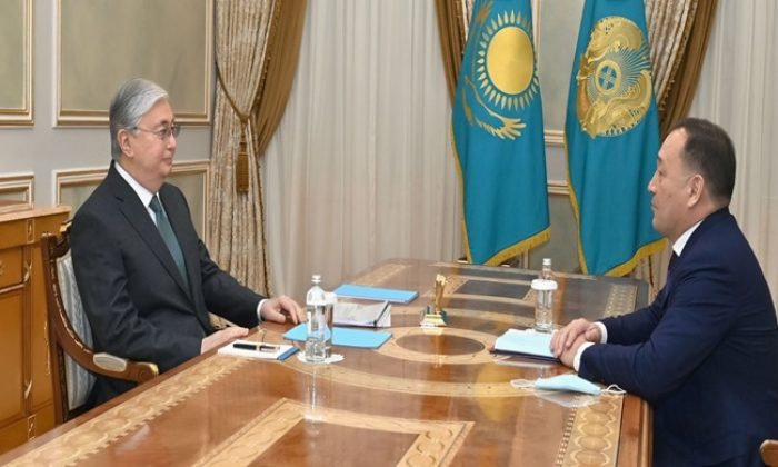 Президент Ақтөбе облысының әкімі Ералы Тоғжановты қабылдады