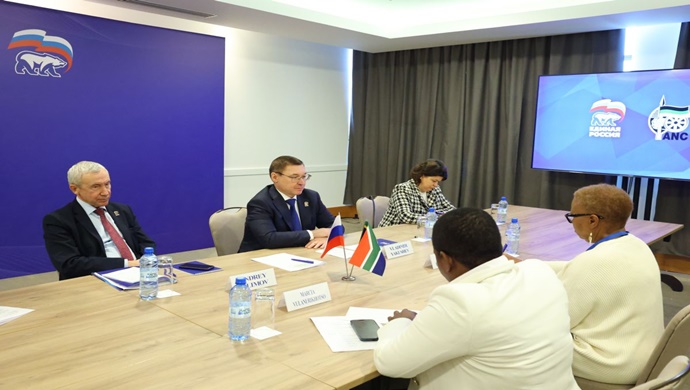 Vladimir Yakushev: Birleşik Rusya geleneksel olarak Afrika Ulusal Kongresi ile dostluk bağlarını güçlendirmeye özel önem veriyor.