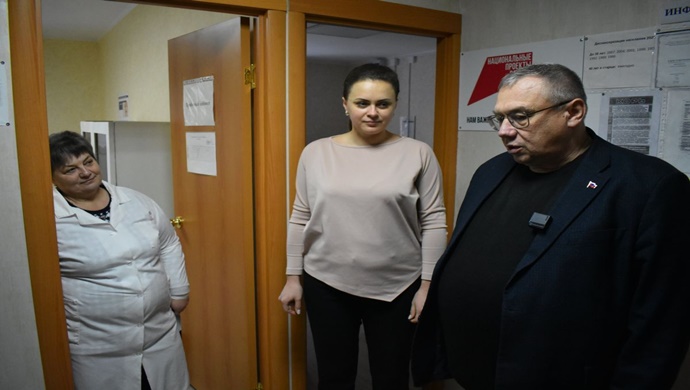 По народной программе «Единой России» в Касимовском округе Рязанской области обновили фельдшерско-акушерский пункт